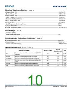 浏览型号RT6343的Datasheet PDF文件第10页