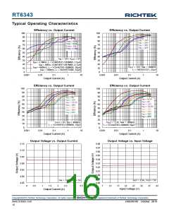 浏览型号RT6343的Datasheet PDF文件第16页