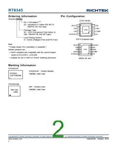 浏览型号RT6343的Datasheet PDF文件第2页