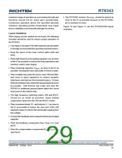 浏览型号RT6343的Datasheet PDF文件第29页