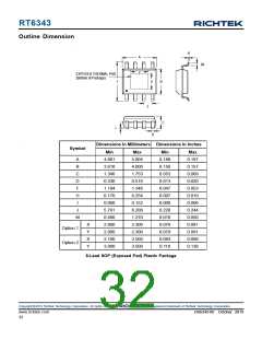 浏览型号RT6343的Datasheet PDF文件第32页