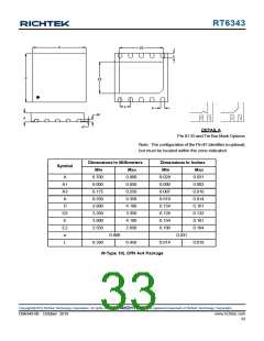 浏览型号RT6343的Datasheet PDF文件第33页