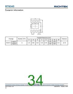 浏览型号RT6343的Datasheet PDF文件第34页