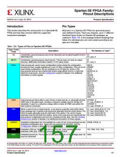 浏览型号XC3S500E-4PQG208IS1的Datasheet PDF文件第157页
