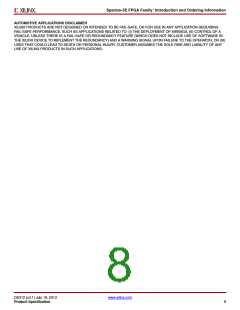 浏览型号XC3S500E-4PQG208IS1的Datasheet PDF文件第8页