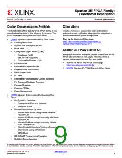 浏览型号XC3S500E-4PQG208IS1的Datasheet PDF文件第9页