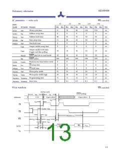 浏览型号AS29F400T-70SI的Datasheet PDF文件第13页