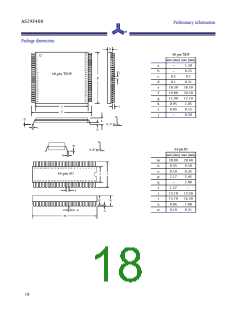 浏览型号AS29F400B-120TC的Datasheet PDF文件第18页