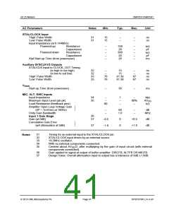 浏览型号CMX7031L9的Datasheet PDF文件第41页