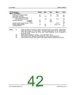 浏览型号CMX7031L9的Datasheet PDF文件第42页