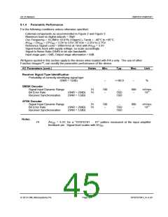 浏览型号CMX7031L9的Datasheet PDF文件第45页