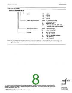 浏览型号MSM4256VI-25的Datasheet PDF文件第8页