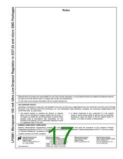浏览型号LP2981IM5X-5.0/NOPB的Datasheet PDF文件第17页