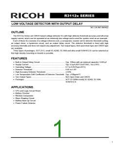 浏览型号R3112Q281C-TR-FA的Datasheet PDF文件第1页