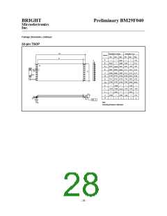 浏览型号BM29F04-12TC的Datasheet PDF文件第28页