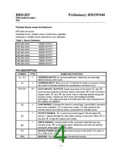 浏览型号BM29F04-12TC的Datasheet PDF文件第4页
