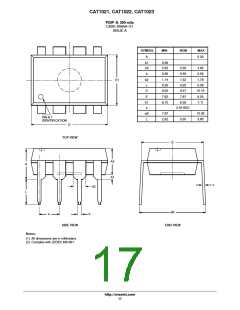 浏览型号CAT1021LE-45TE13的Datasheet PDF文件第17页