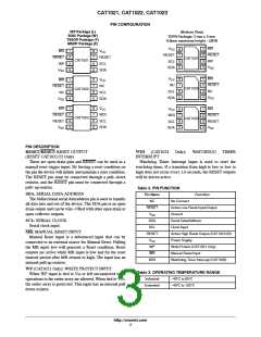 浏览型号CAT1021LE-45TE13的Datasheet PDF文件第3页