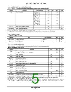 浏览型号CAT1021LE-45TE13的Datasheet PDF文件第5页