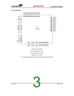 浏览型号HT1622(44QFP-A)的Datasheet PDF文件第3页