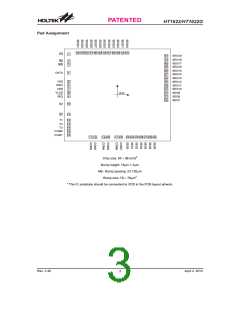 浏览型号HT1622(44QFP-A)的Datasheet PDF文件第3页