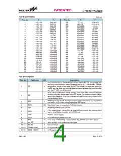 浏览型号HT1622(44QFP-A)的Datasheet PDF文件第4页