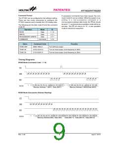 浏览型号HT1622(44QFP-A)的Datasheet PDF文件第9页