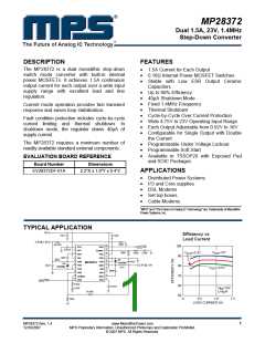 浏览型号MP28372DS的Datasheet PDF文件第1页