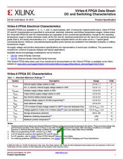浏览型号XC6VLX75T-1FFG484C的Datasheet PDF文件第1页