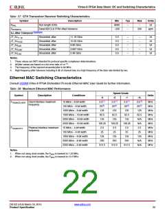 浏览型号XC6VLX75T-1FFG484C的Datasheet PDF文件第22页
