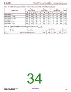 浏览型号XC6VLX75T-1FFG484C的Datasheet PDF文件第34页