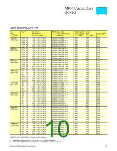 浏览型号B32653-A7473-A289的Datasheet PDF文件第10页