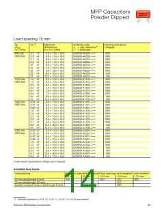 浏览型号B32653-A7473-A289的Datasheet PDF文件第14页