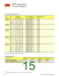 浏览型号B32653-A7473-A289的Datasheet PDF文件第15页