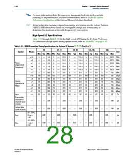 浏览型号EP4CE22E22I7N的Datasheet PDF文件第28页