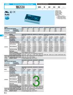 浏览型号MGS152415-G的Datasheet PDF文件第3页