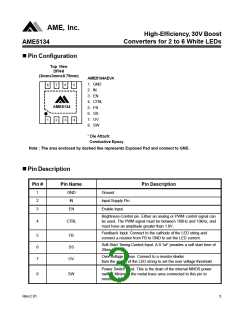 浏览型号AME5134AEVAADJZ-3的Datasheet PDF文件第3页