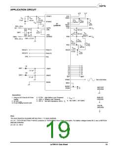 浏览型号LE79R1011JC的Datasheet PDF文件第19页