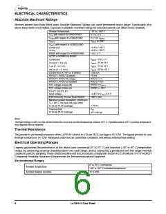 浏览型号LE79R1011JC的Datasheet PDF文件第6页