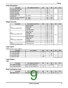 浏览型号LE79R1011JC的Datasheet PDF文件第9页