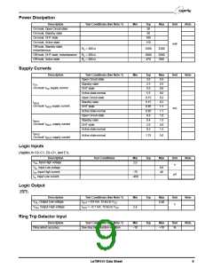 浏览型号LE79R1013JC的Datasheet PDF文件第9页