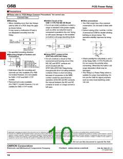 浏览型号G6B-1174P-FD-US24VDC的Datasheet PDF文件第10页
