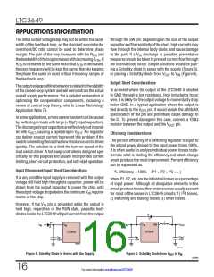 浏览型号LTC3649IFE#PBF的Datasheet PDF文件第16页