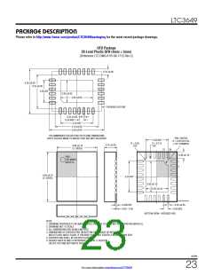 浏览型号LTC3649IFE#PBF的Datasheet PDF文件第23页