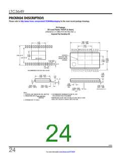 浏览型号LTC3649IFE#PBF的Datasheet PDF文件第24页