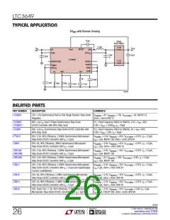 浏览型号LTC3649IFE#PBF的Datasheet PDF文件第26页