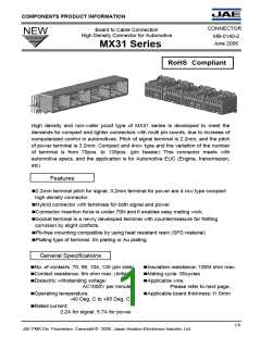 浏览型号MX31135NQB的Datasheet PDF文件第1页