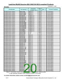 浏览型号MAZD39000L的Datasheet PDF文件第20页