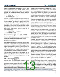浏览型号RT5779A的Datasheet PDF文件第13页