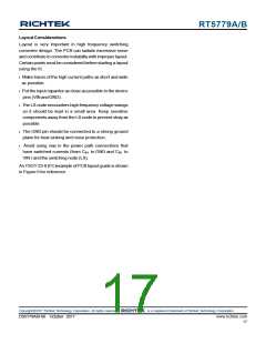 浏览型号RT5779A的Datasheet PDF文件第17页